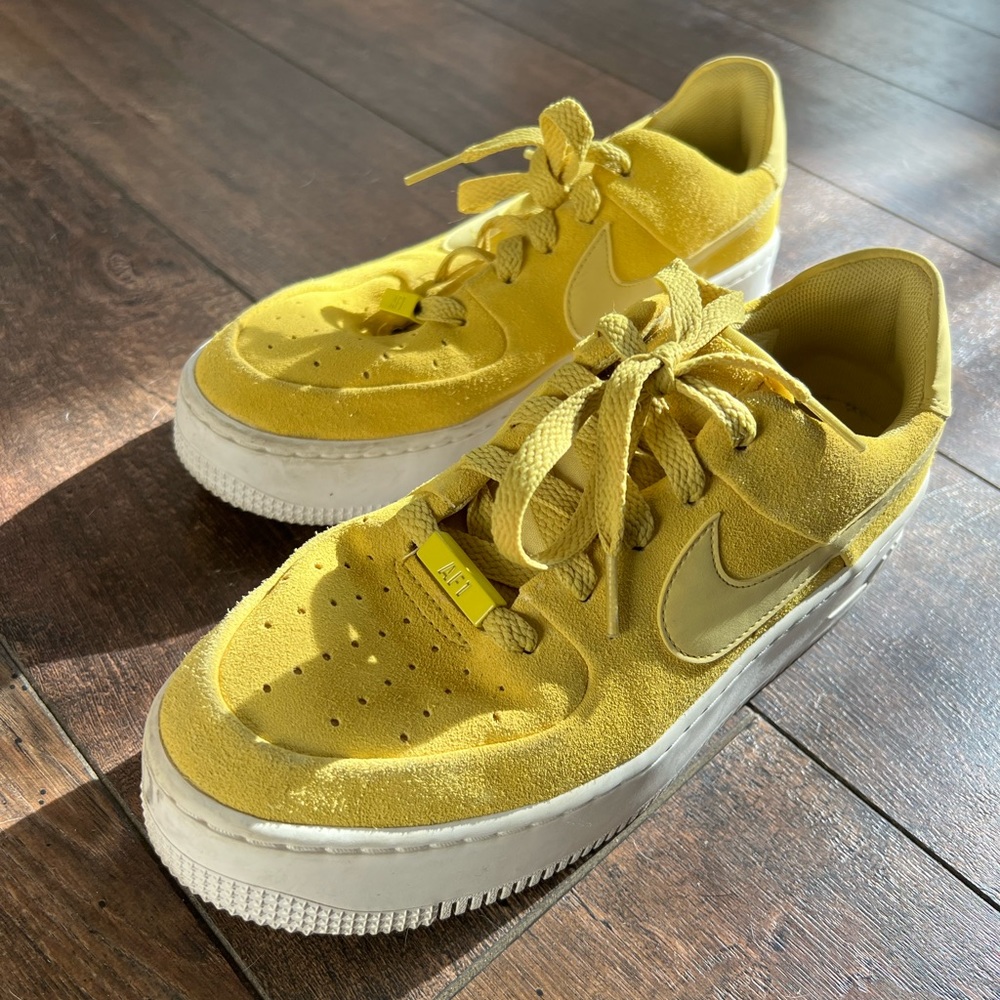 Yellow Suede Nike Air Force 1